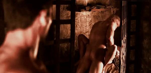  Jai Courtney - Sex Scene in Spartacus